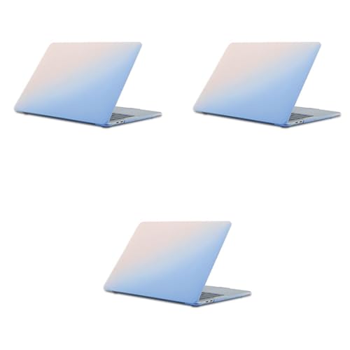 ZORBES® Cover for MacBook Air M1 Case 13.3 inch Soft Flexible Laptop for MacBook Air A2337 A2179 A1932 2020 2019 2018 Release Plastic Waterproof Scratch-Resistant Gradient 3PCS ZORBES® Cover for MacBook Air M1 Case 13.3 inch Soft Flexible Laptop for MacBook Air A2337 A2179 A1932 2020 2019 2018 Release Plastic Waterproof Scratch-Resistant Gradient 3PCS